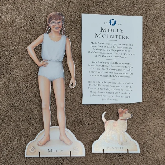 American Girls Paper Dolls Book 1992 - Picture 4 of 10